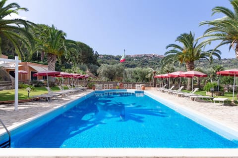 Pool view, Swimming pool, sunbed