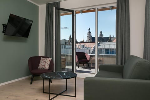 View (from property/room), Balcony/Terrace, Living room, Evening entertainment