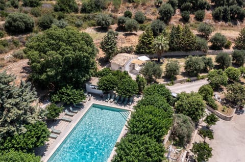 Day, Natural landscape, Bird's eye view, Garden, Garden view, Pool view, Swimming pool, sunbed