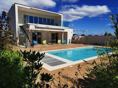 Property building, Pool view