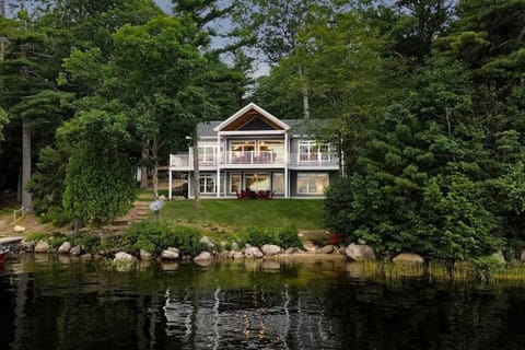 Property building, Day, Lake view