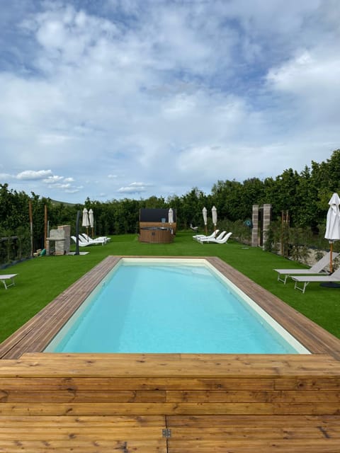 Garden view, Swimming pool, Swimming pool, sunbed