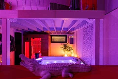 Romance Spa lofts haut de gamme avec sauna Apartment in Le Havre