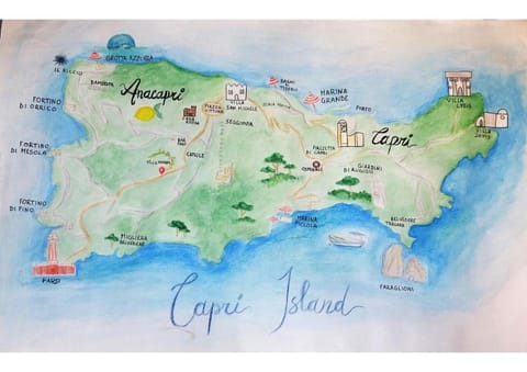 Villa Mimosa Bed and Breakfast in Anacapri