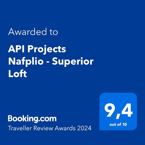 API Projects Nafplio - Superior Loft Apartment in Nafplion