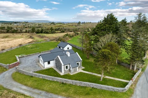 Property building, Spring, Natural landscape, Bird's eye view