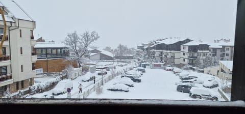 Day, Winter, City view, Parking