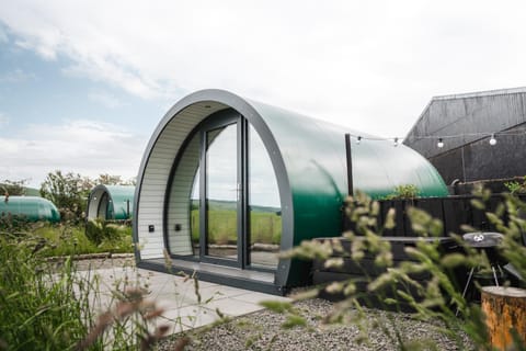 Black Knowe, Luxury Glamping Pods, Ballycastle Campground/ 
RV Resort in Northern Ireland