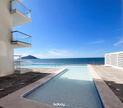 Pool view, Sea view, Swimming pool
