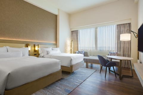 Bed, Seating area, Bedroom