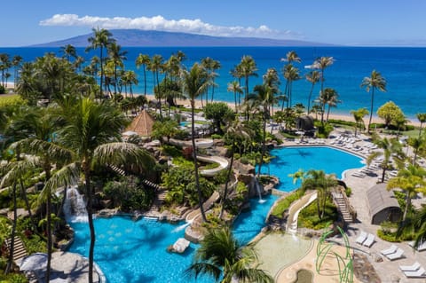 Bird's eye view, Beach, Pool view, Sea view