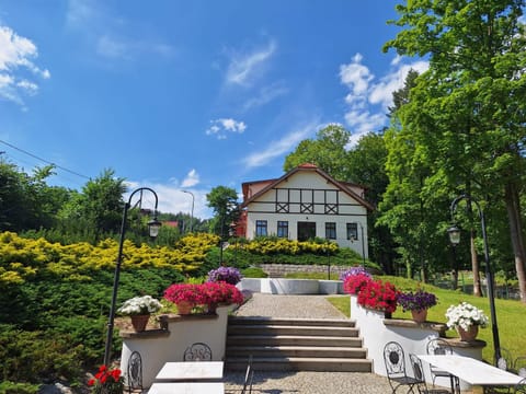 Property building, Natural landscape, Garden, Garden view