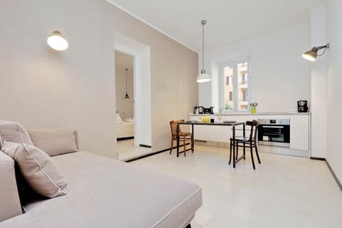Kitchen or kitchenette, Living room, Photo of the whole room, Seating area, Dining area, hair dresser