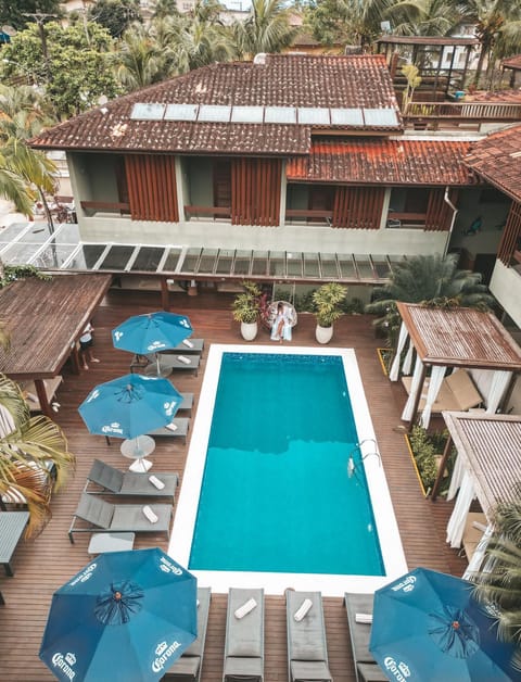 Pool view, Swimming pool, sunbed