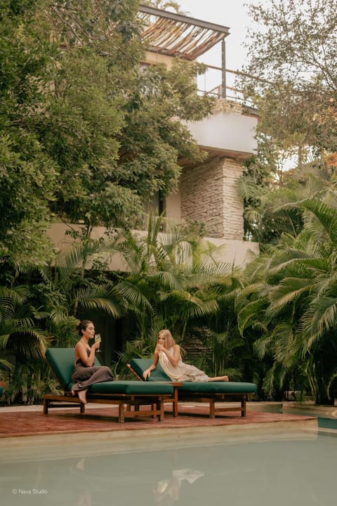 People, Natural landscape, Garden, Garden view, Pool view