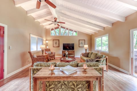 Tiki Hale House in Princeville