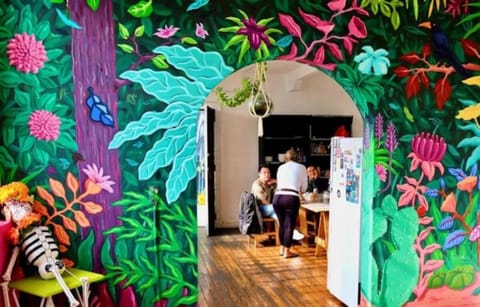 Communal kitchen, kitchen