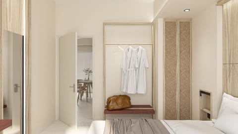 Photo of the whole room, Bedroom