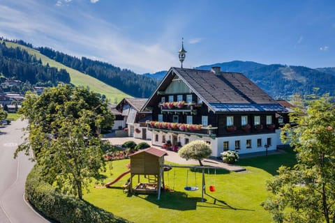 Property building, Natural landscape, Mountain view