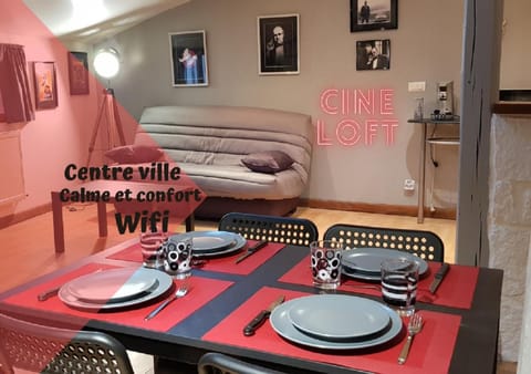 Bed, Living room, Seating area, Dining area