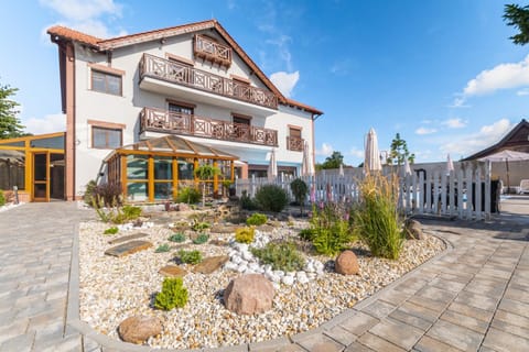 Property building, Garden view