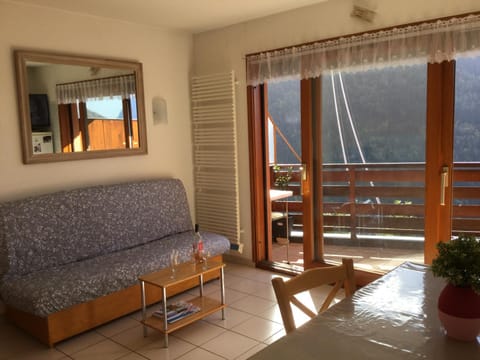 Balcony/Terrace, Living room, Mountain view