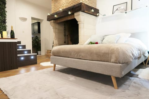 La Suite, love room, Grand Jacuzzi, port de plaisance de Saint Valery En Caux Apartment in Saint-Valery-en-Caux