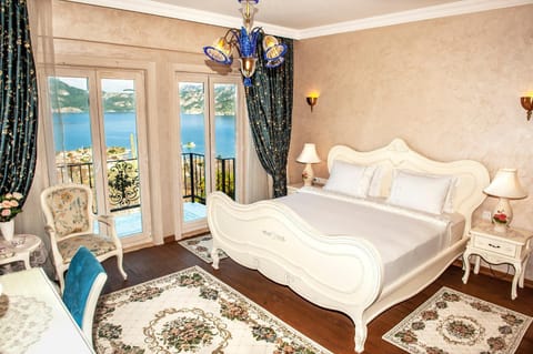 Bed, Balcony/Terrace, Sea view