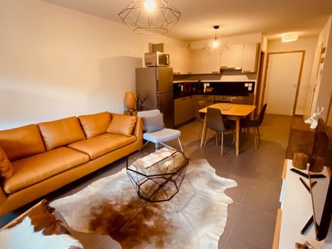 Appt 5 pers, garage, balcon, WiFi, skis - FR-1-459-151 Apartment in La Clusaz