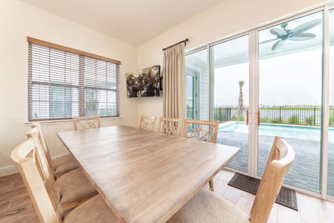 Patio, Seating area, Dining area, Swimming pool