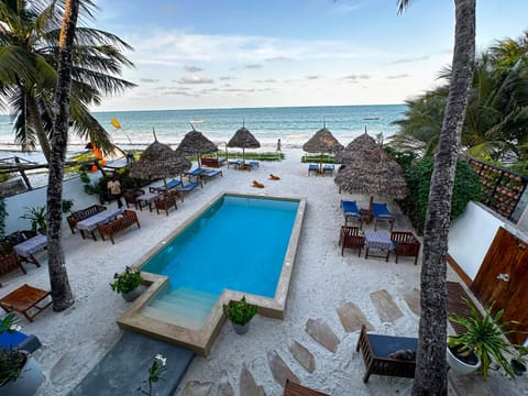 Natural landscape, Beach, Pool view, Sea view, Swimming pool, sunbed