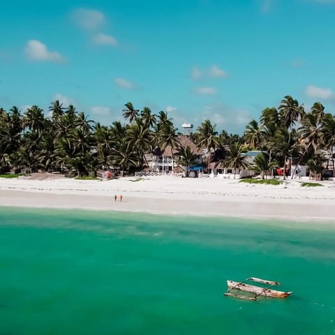 Bird's eye view, Sea view