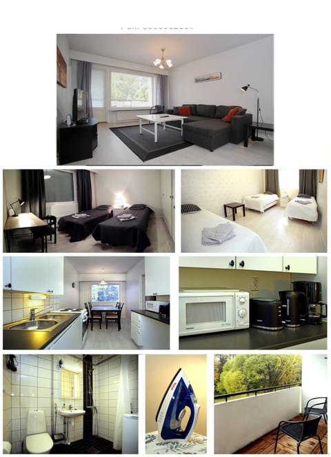 Kalustettu kolmio Alfred Apartment in Finland