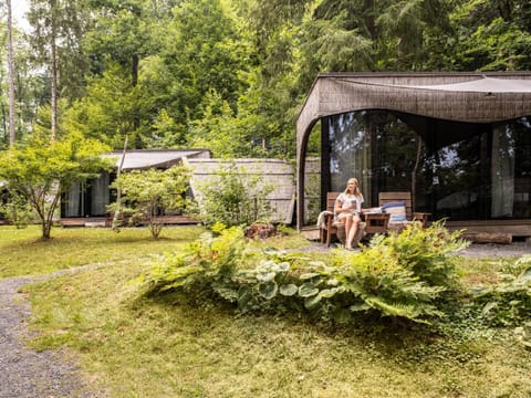 Property building, Garden view