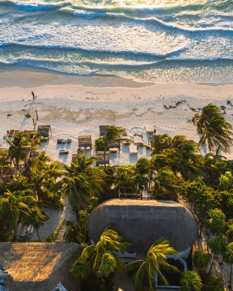 Bird's eye view, Sea view