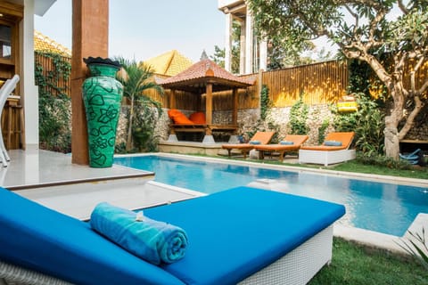 Garden, Pool view, Swimming pool, sunbed