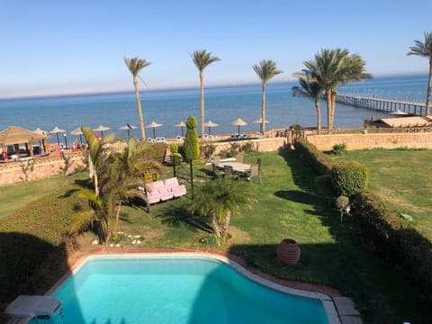 Garden view, Pool view, Sea view