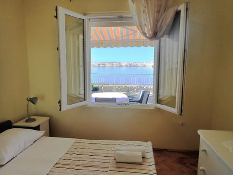 Bedroom, Sea view