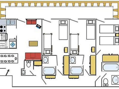 Appartement centre-ville, proche pistes, 10 pers, WiFi - FR-1-519-14 Apartment in Val dIsere