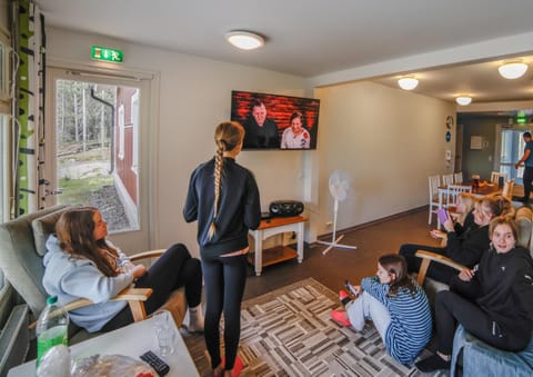 Communal lounge/ TV room, People, Seating area