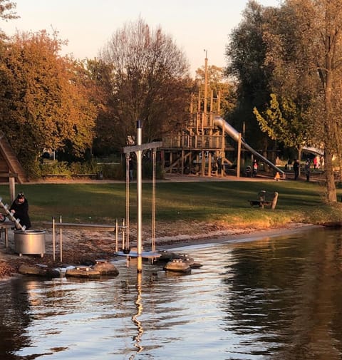 Children play ground, Beach