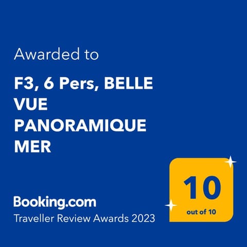 F3, 6 Pers, BELLE VUE PANORAMIQUE MER Apartment in Berck