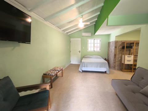 Communal lounge/ TV room, Bed, Living room, Photo of the whole room, Bedroom