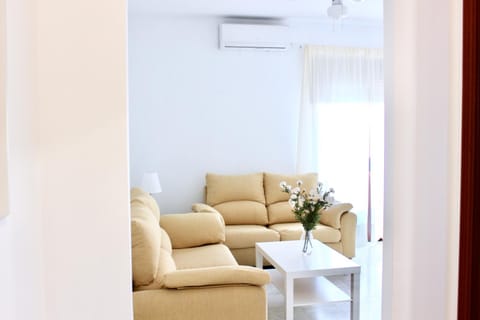 Living room, air conditioner