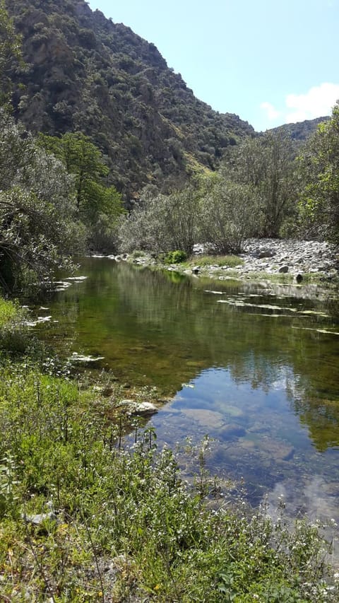 Nearby landmark, Natural landscape, Mountain view, River view