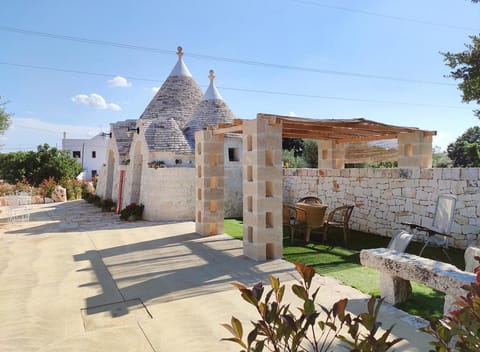 Property building, Patio