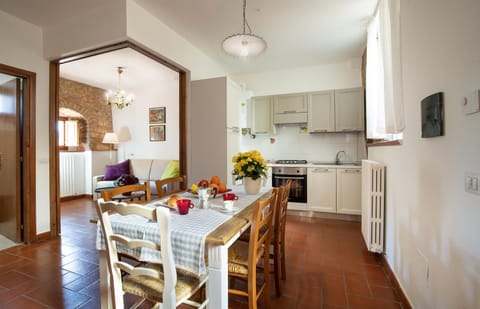 Living room, kitchen