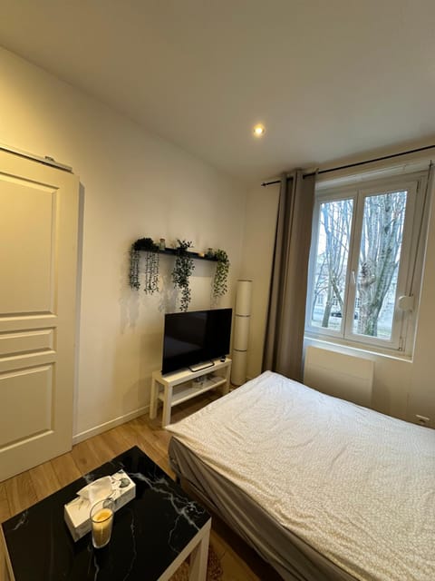 Bed, TV and multimedia