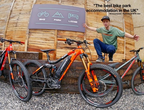 Bike Park Lodge House in Merthyr Tydfil