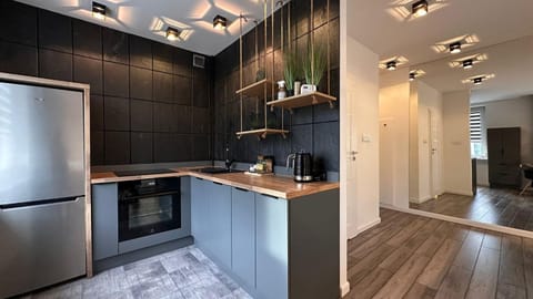 Kitchen or kitchenette, dishwasher, stove